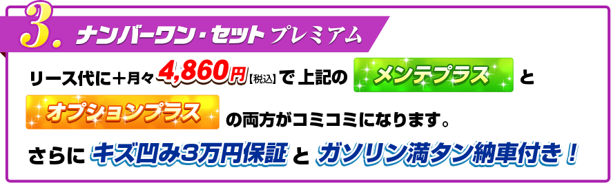 ナンバーワンセットプレミアム